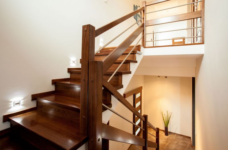 Elegant Wooden Stairs