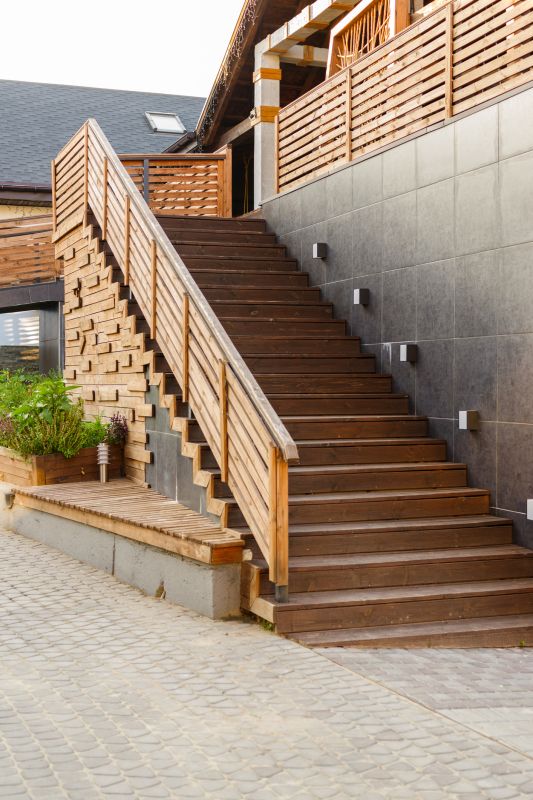 Wood Steps Replacement in Conroe, TX